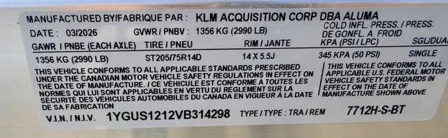 new Utility Trailers Aluma  for sale, in Poplar Bluff, MO Thumbnail 17