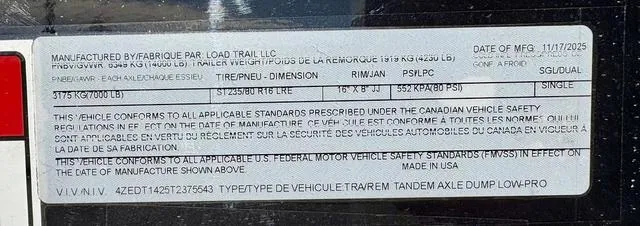 new Dump Trailers Load Trail  for sale, in Poplar Bluff, MO Thumbnail 25