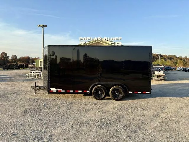 2025 Arising 8.5' X 16'  Enclosed Cargo W/ 7' Interior 10K GVWR