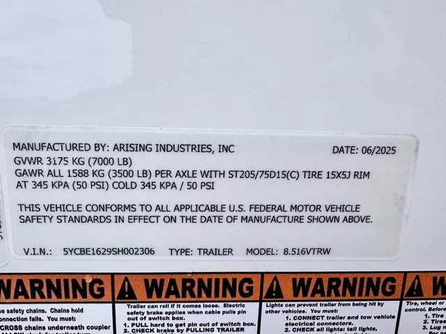 new Cargo (Enclosed) Trailers Arising  for sale, in Poplar Bluff, MO Thumbnail 25