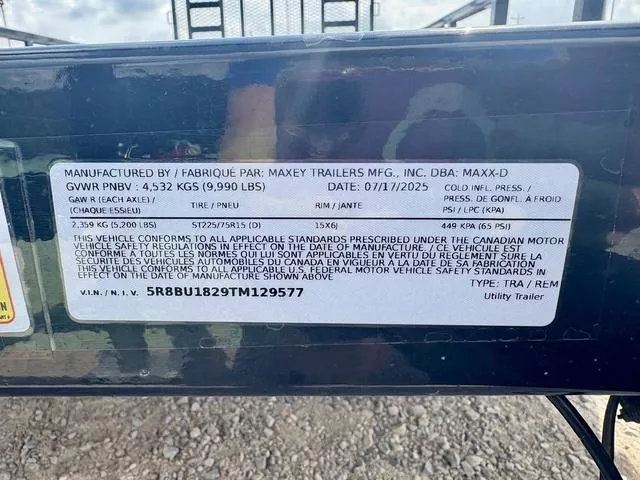 new Utility Trailers MAXX-D  for sale, in Poplar Bluff, MO Thumbnail 18