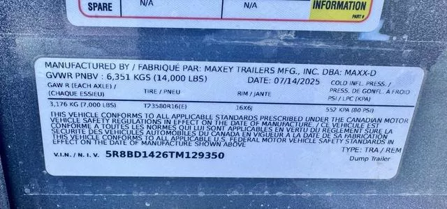 new Dump Trailers MAXX-D  for sale, in Poplar Bluff, MO Thumbnail 21