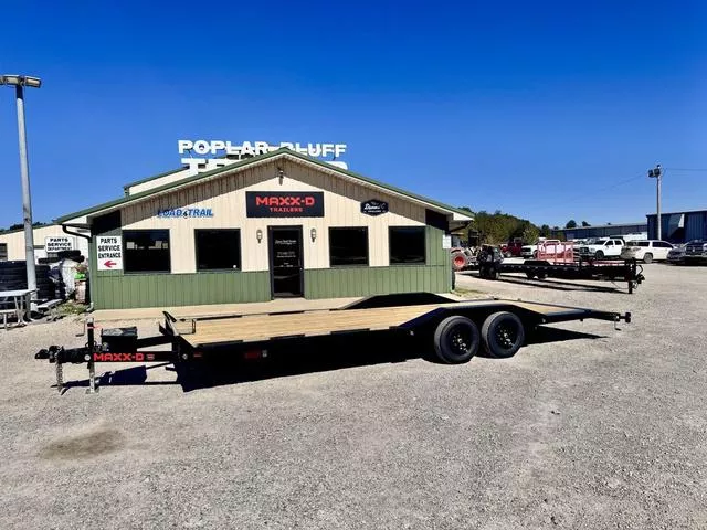2026 MAXX-D H5X10224  24' X 102 10K Car Hauler W/ Drive Over "