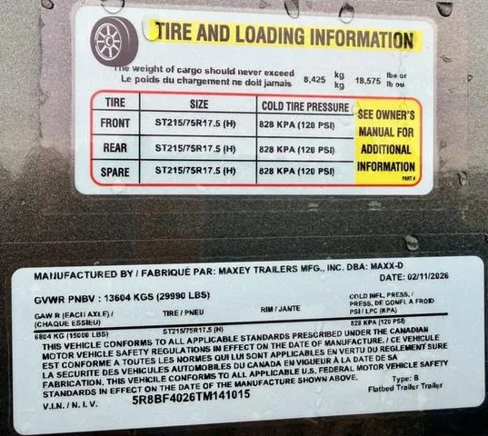 new Tilt Trailers MAXX-D  for sale, in Poplar Bluff, MO Thumbnail 47