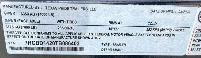 new Dump Trailers Texas Pride Trailers  for sale, in Poplar Bluff, MO Thumbnail 25