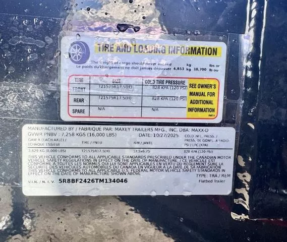 new Equipment / Flatbed Trailers MAXX-D  for sale, in Poplar Bluff, MO Thumbnail 25