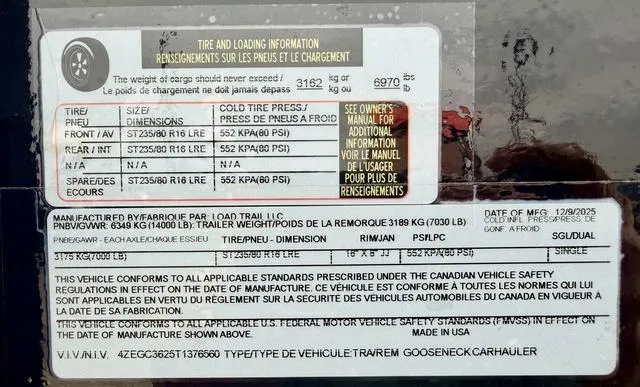 new Car Haulers / Racing Trailers Load Trail  for sale, in Poplar Bluff, MO Thumbnail 24