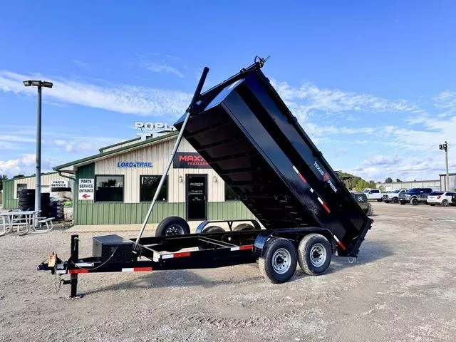 2026 Texas Pride Trailers DT 7' X 14' X 3' 16K Telescopic Dump Trailer W/ Ta