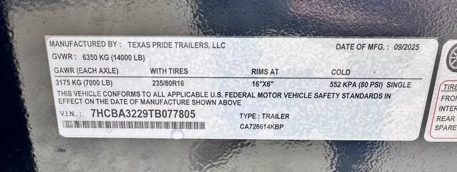 new Utility Trailers Texas Pride Trailers  for sale, in Poplar Bluff, MO Thumbnail 15