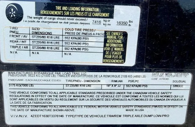 new Dump Trailers Load Trail  for sale, in Poplar Bluff, MO Thumbnail 29