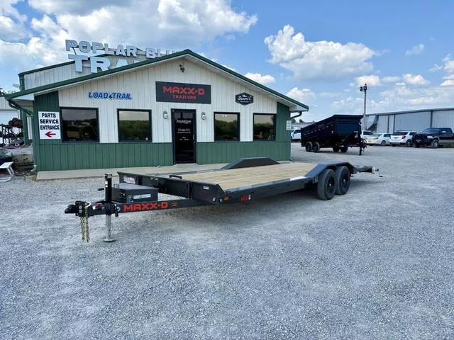 2026 MAXX-D H5X10224  24' X 102 10K Car Hauler W/ Drive Over "