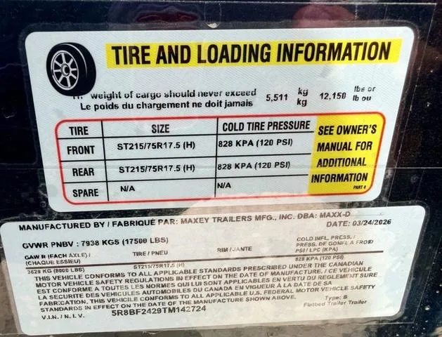 new Equipment / Flatbed Trailers MAXX-D  for sale, in Poplar Bluff, MO Thumbnail 25