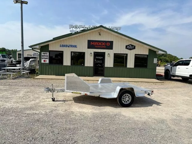 2026 Aluma MC210S-R-RTD 78 X 138" 2-Motorcycle Trailer"