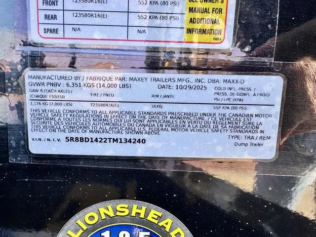 new Dump Trailers MAXX-D  for sale, in Poplar Bluff, MO Thumbnail 27