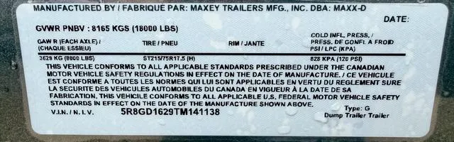 new Dump Trailers MAXX-D  for sale, in Poplar Bluff, MO Thumbnail 31