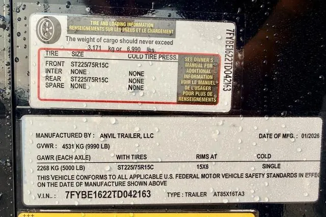 new Utility Trailers Anvil  for sale, in Poplar Bluff, MO Thumbnail 27