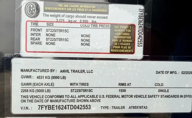 new Cargo (Enclosed) Trailers Anvil  for sale, in Poplar Bluff, MO Thumbnail 30