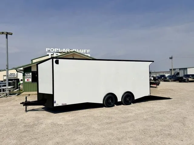 2026 J&A Trailers 8.5 X 20' Enclosed Car Hauler W/ Spoiler And Sprea
