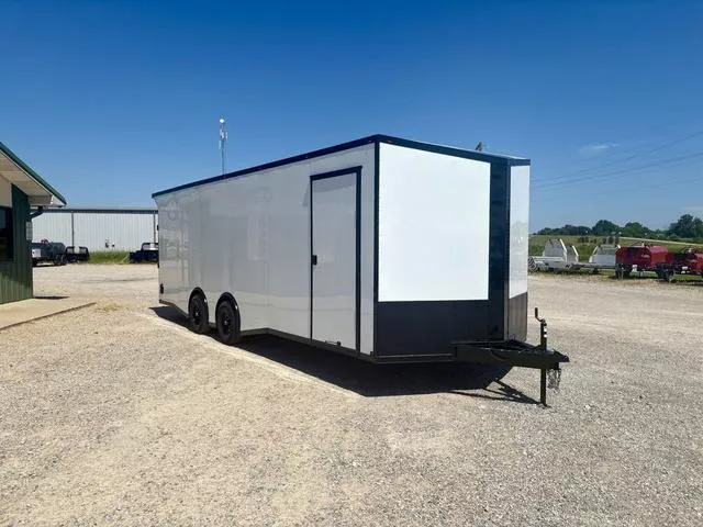 2025 J&A Trailers 8.5 X 24' Enclosed Car Hauler W/ Spoiler And Sprea in ...
