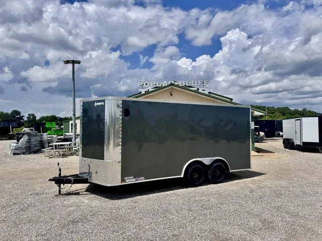 2025 Arising 8.5' X 16' Enclosed Cargo W/ 7' Interior 7K GVWR