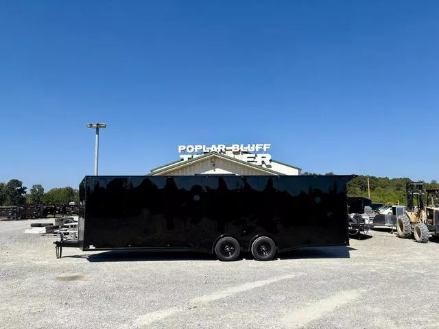 2026 J&A Trailers 8.5 X 28' Enclosed Car Hauler W/ Spoiler And Sprea