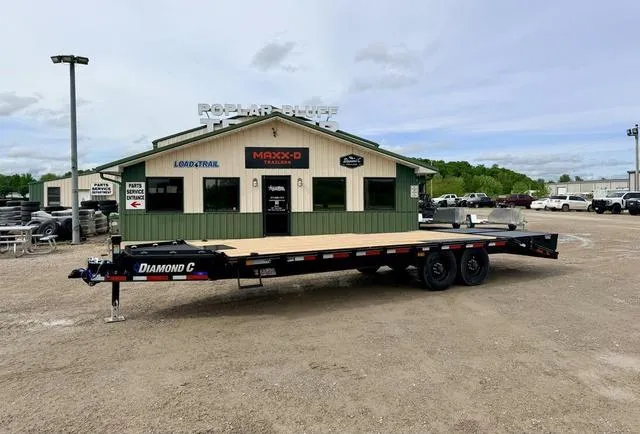 2026 Diamond C Trailers DEC210  24' X 102 23K Deckover Flatbed Equipment "