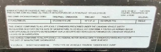 new Dump Trailers Load Trail  for sale, in Poplar Bluff, MO Thumbnail 27