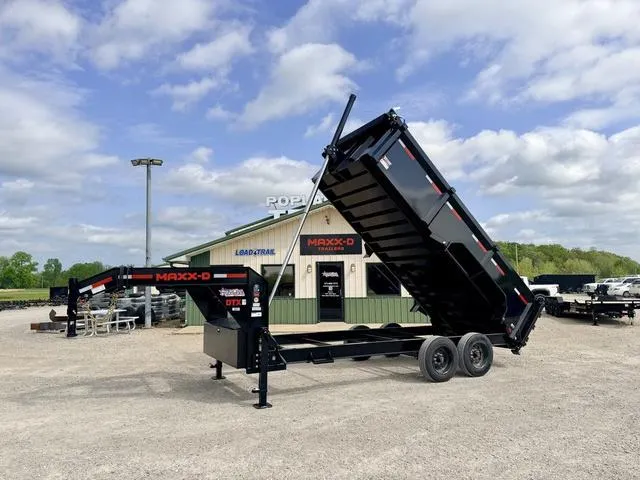 2026 MAXX-D DTB8316G  83 X 16' 18K Telescopic Dump W/ 3' Side"
