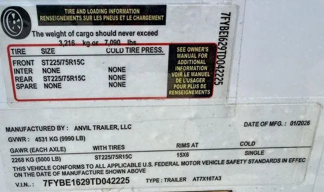 new Cargo (Enclosed) Trailers Anvil  for sale, in Poplar Bluff, MO Thumbnail 24