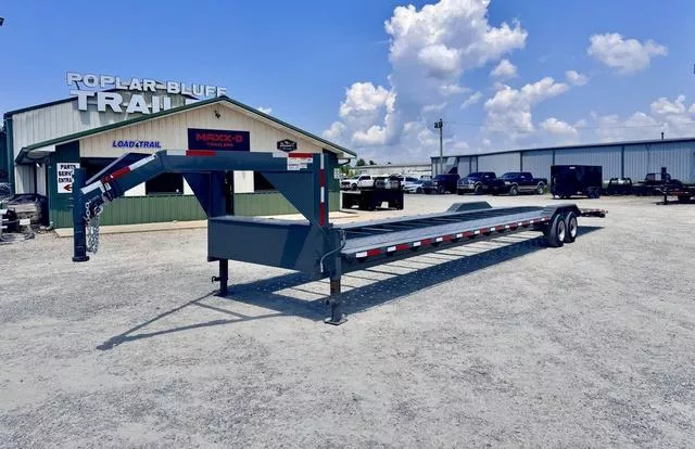 2025 Texas Pride Trailers 8.5' x 40' Gooseneck TWO Car / SxS Hauler 18k