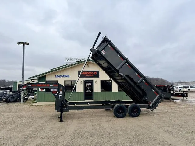 2026 MAXX-D DTX8316G 16' X 83 18K Telescopic Gooseneck Dump W"