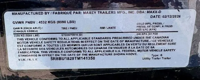 new Utility Trailers MAXX-D  for sale, in Poplar Bluff, MO Thumbnail 17