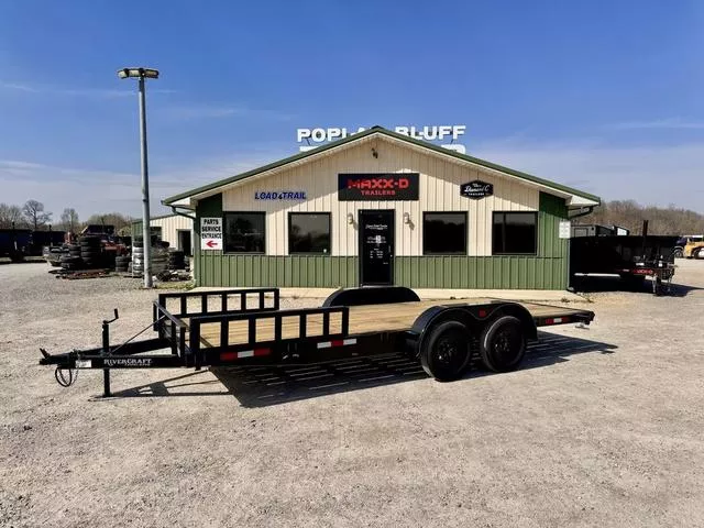 2025 Rivercraft Rivercraft  83 X 18' Tandem Axle Car Hauler 7K GV"