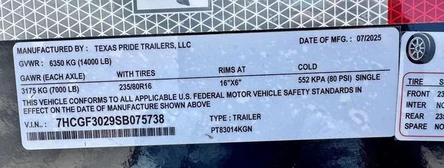 new Tilt Trailers Texas Pride Trailers  for sale, in Poplar Bluff, MO Thumbnail 19