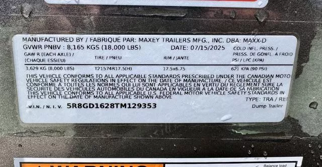 new Dump Trailers MAXX-D  for sale, in Poplar Bluff, MO Thumbnail 27