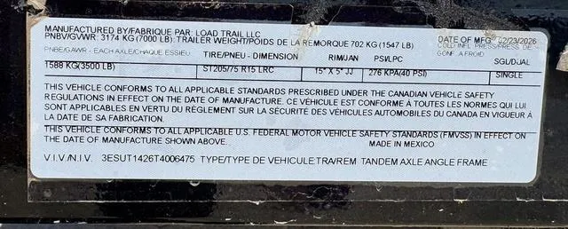 new Utility Trailers Load Trail  for sale, in Poplar Bluff, MO Thumbnail 17