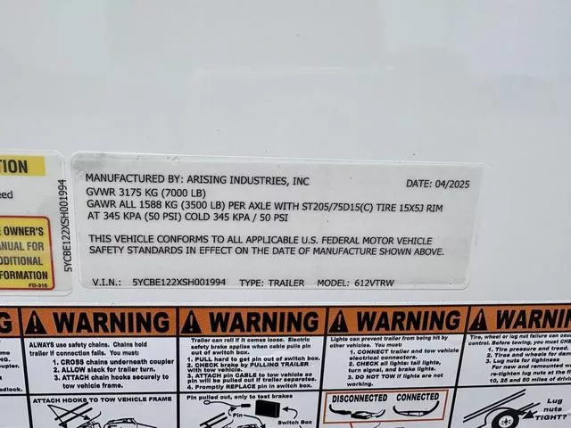 new Cargo (Enclosed) Trailers Arising  for sale, in Poplar Bluff, MO Thumbnail 17