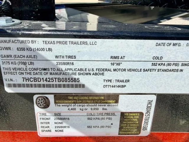 new Dump Trailers Texas Pride Trailers  for sale, in Poplar Bluff, MO Thumbnail 29