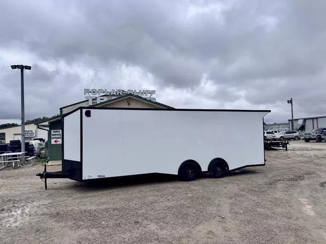 2026 J&A Trailers 8.5 X 24' Enclosed Car Hauler W/ Spoiler And Sprea