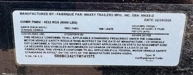 new Car Haulers / Racing Trailers MAXX-D  for sale, in Poplar Bluff, MO Thumbnail 21