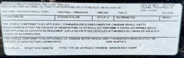 new Dump Trailers Load Trail  for sale, in Poplar Bluff, MO Thumbnail 28