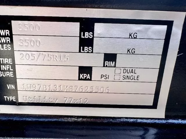 new Utility Trailers WD Trailer  for sale, in Poplar Bluff, MO Thumbnail 14