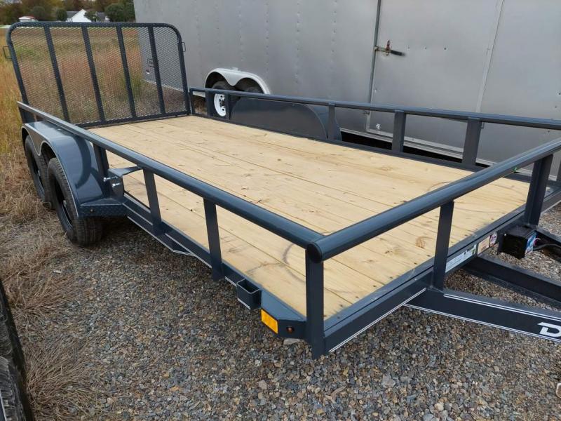 2022 Delco Trailers 83"x16' Tandem Utility Trailer 2022 Delco Trailers 83"x16' Tandem Utility Trailer