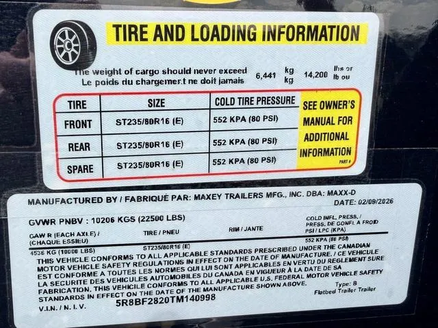 new Other Trailers MAXX-D  for sale, in Poplar Bluff, MO Thumbnail 23