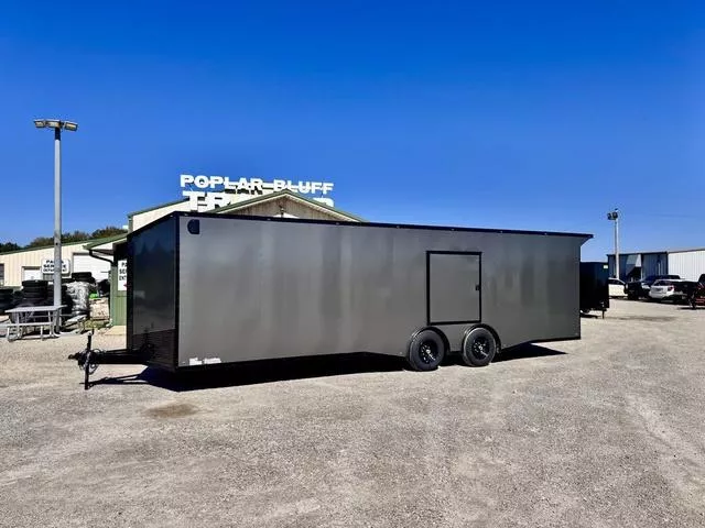 2026 J&A Trailers 8.5 x 28' Enclosed Car Hauler W/ Spoiler and Escap