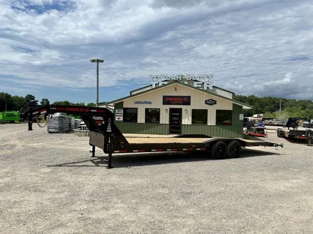 2026 MAXX-D H8X10228G 28' X 102 18K Gooseneck Car Hauler W/ S"