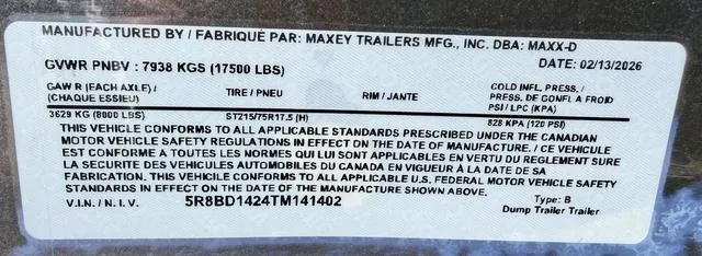 new Dump Trailers MAXX-D  for sale, in Poplar Bluff, MO Thumbnail 31