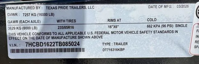 new Dump Trailers Texas Pride Trailers  for sale, in Poplar Bluff, MO Thumbnail 26