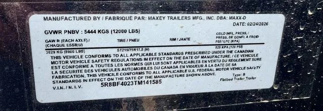 new Other Trailers MAXX-D  for sale, in Poplar Bluff, MO Thumbnail 23