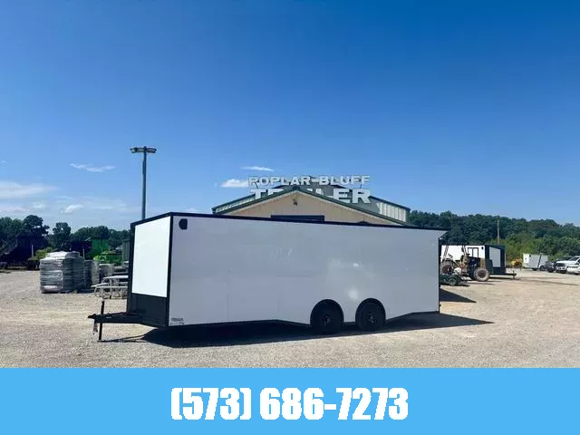 2025 J&A Trailers 8.5 X 24' Enclosed Car Hauler W/ Spoiler And Sprea in ...